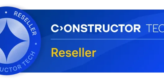 Constructor Tech Reseller partner badge