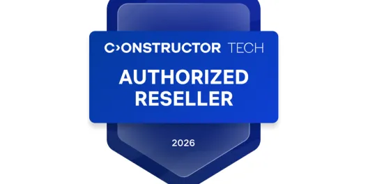 Constructor Tech Authorized Reseller level badge