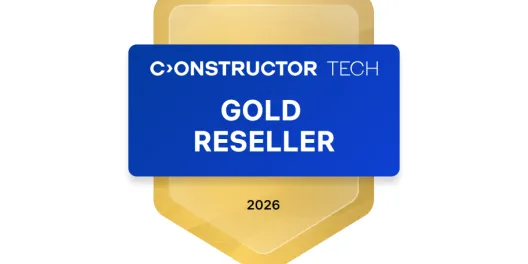 Constructor Tech Gold Reseller level badge