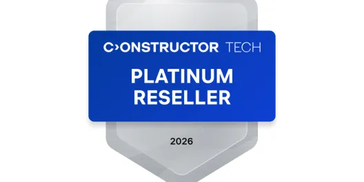 Constructor Tech Platinum Reseller level badge