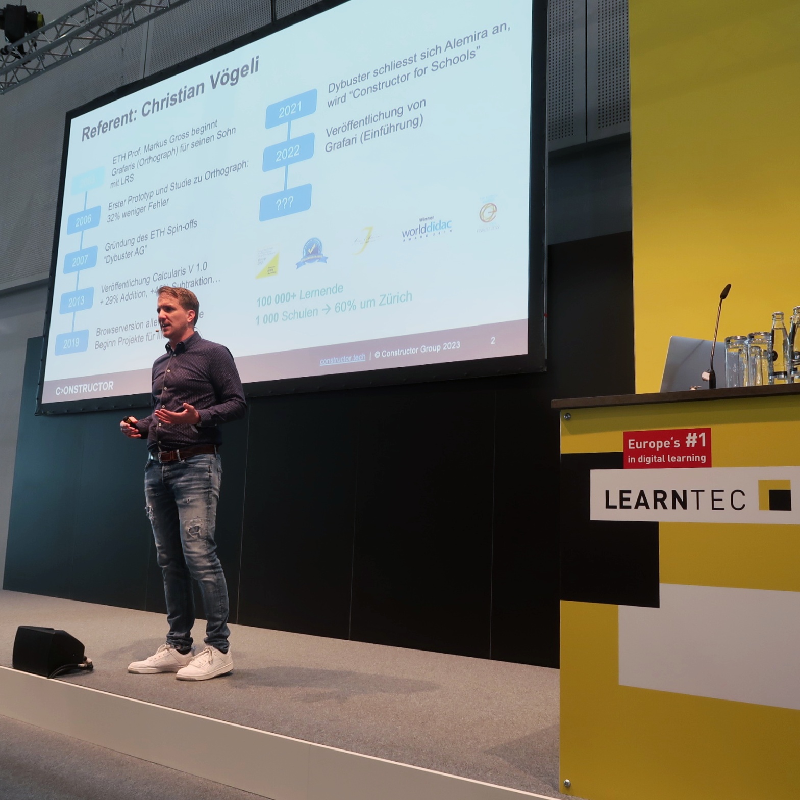 Christian Vögeli, GM for Schools at Constructor - LEARNTEC 2023