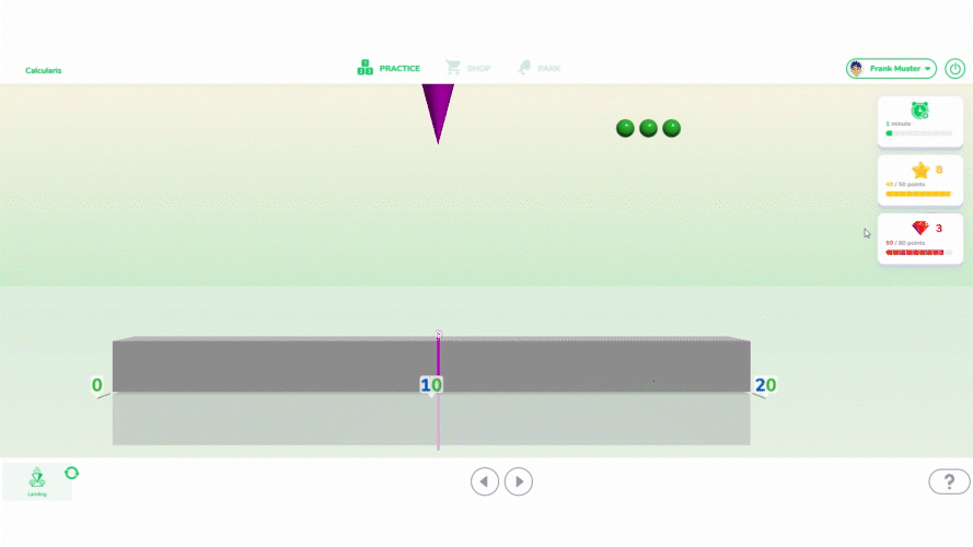 Calcularis game