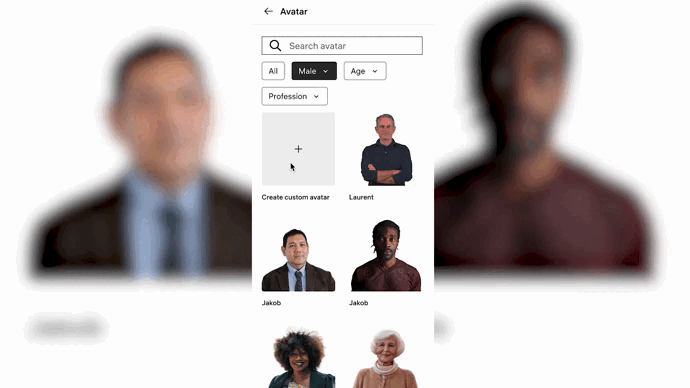 Ready to use Avatars