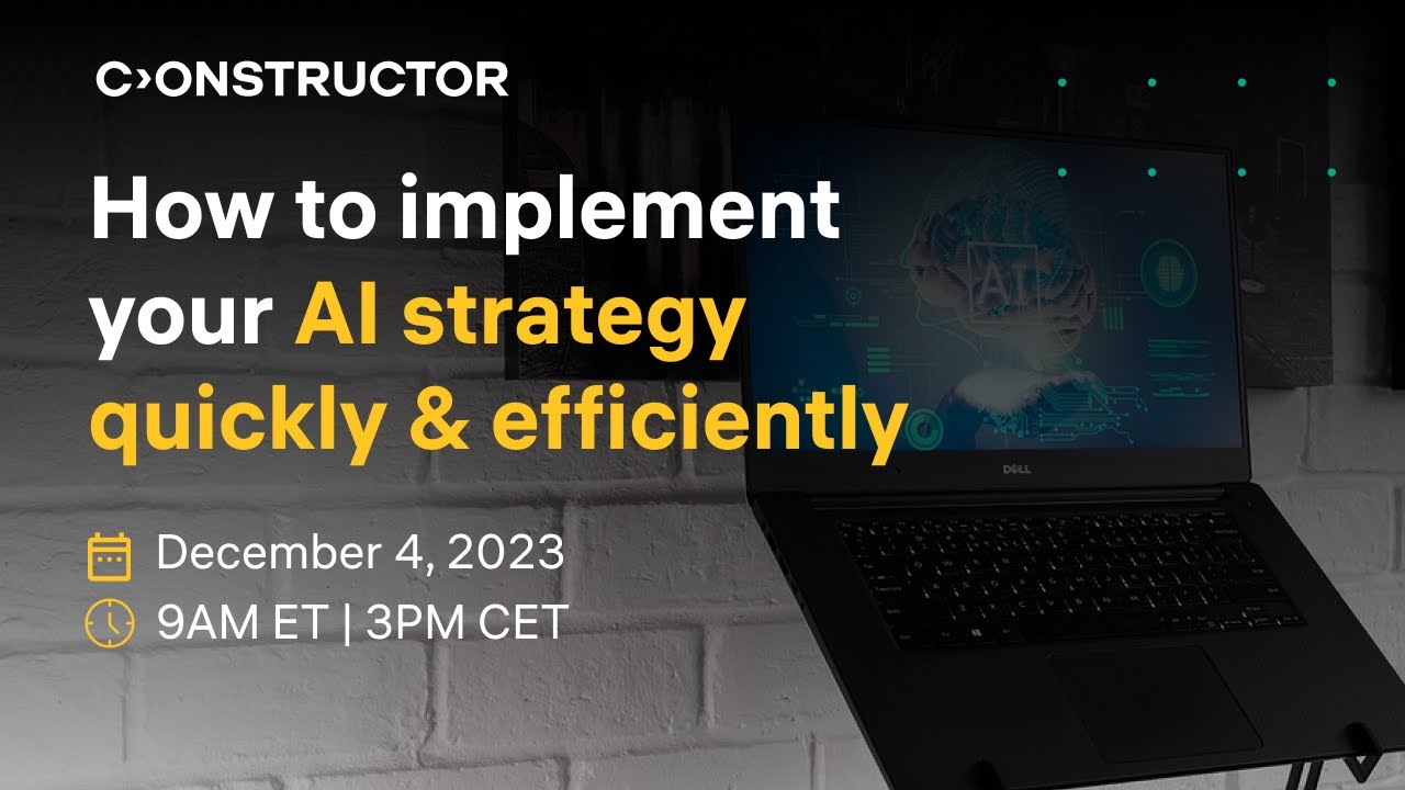 How to implement your AI strategy quickly & efficiently [For certification centers]