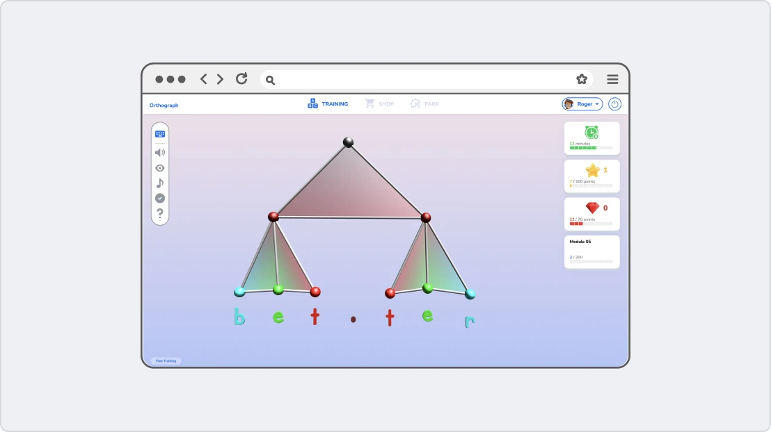 Grafari - Structure words