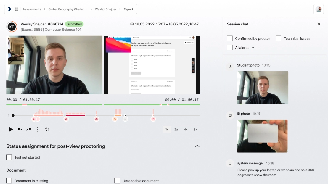 Constructor Proctor screenshot