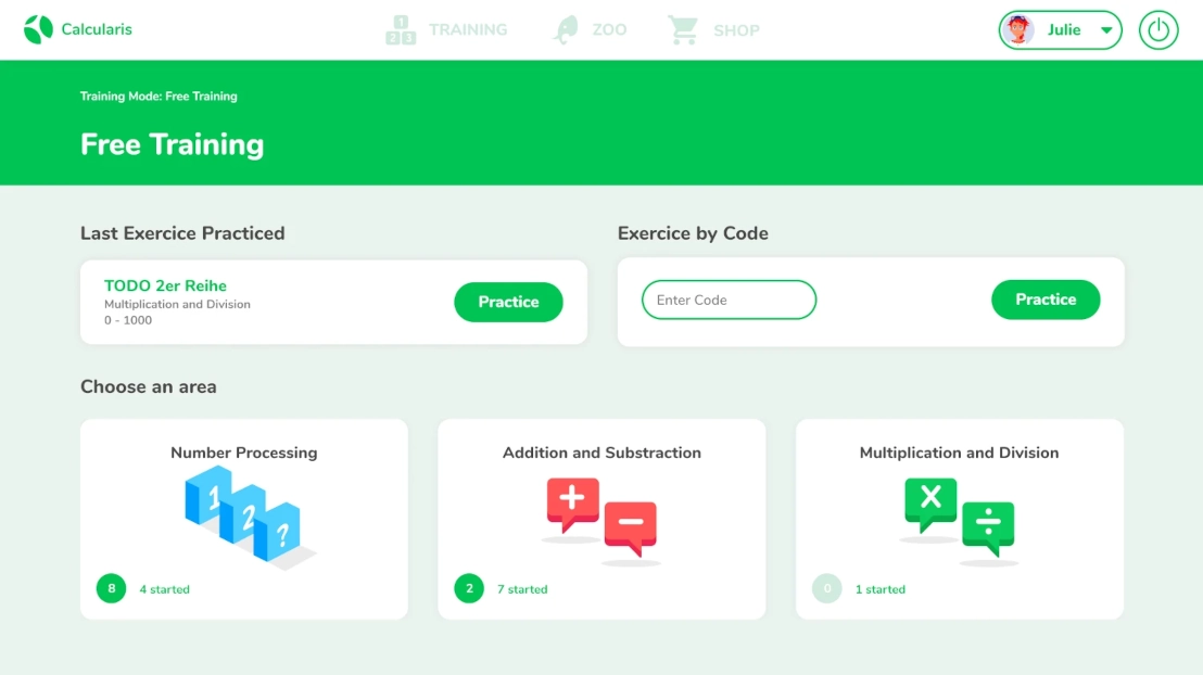 Constructor Calcularis screenshot