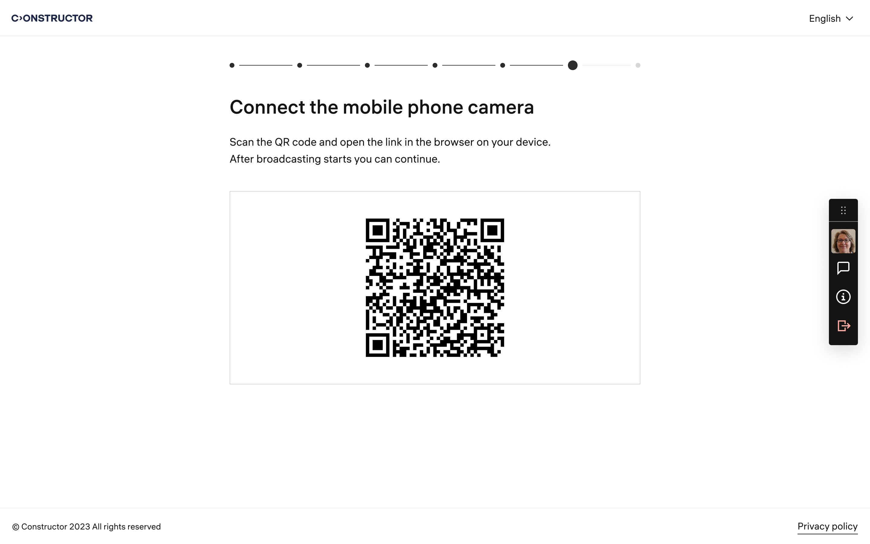 Updated auxiliary camera page