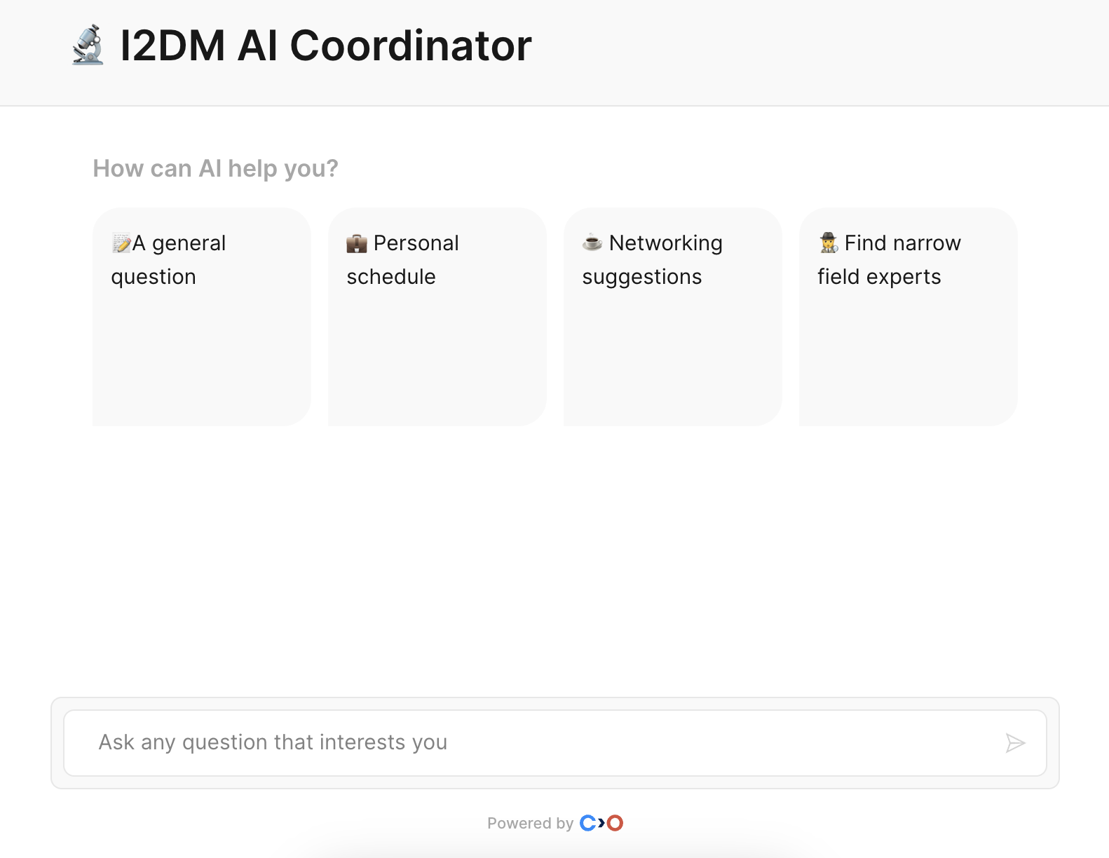 i2dm ai assistant