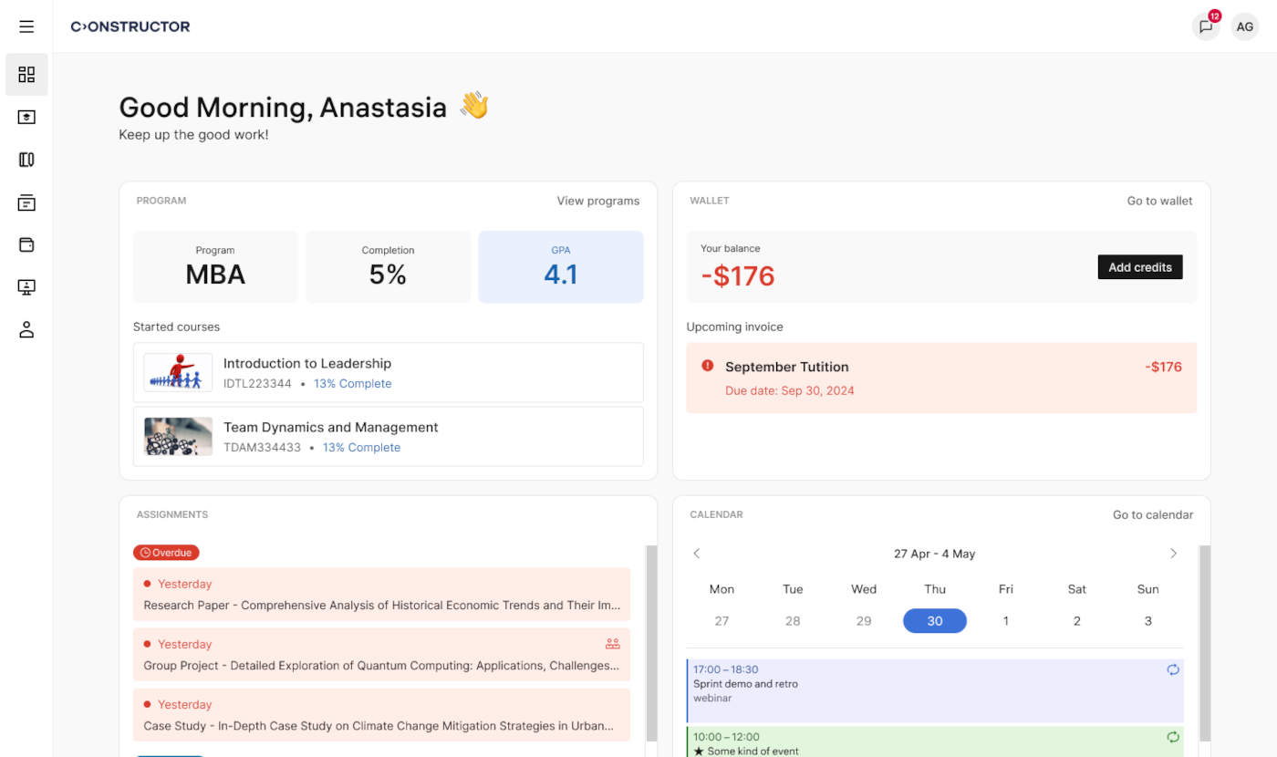 Constructor Learn - Streamline administration & reporting 
