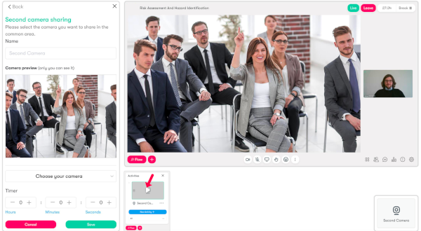 Works effortlessly for group meetings, online classes, 1:1 calls, and conferences