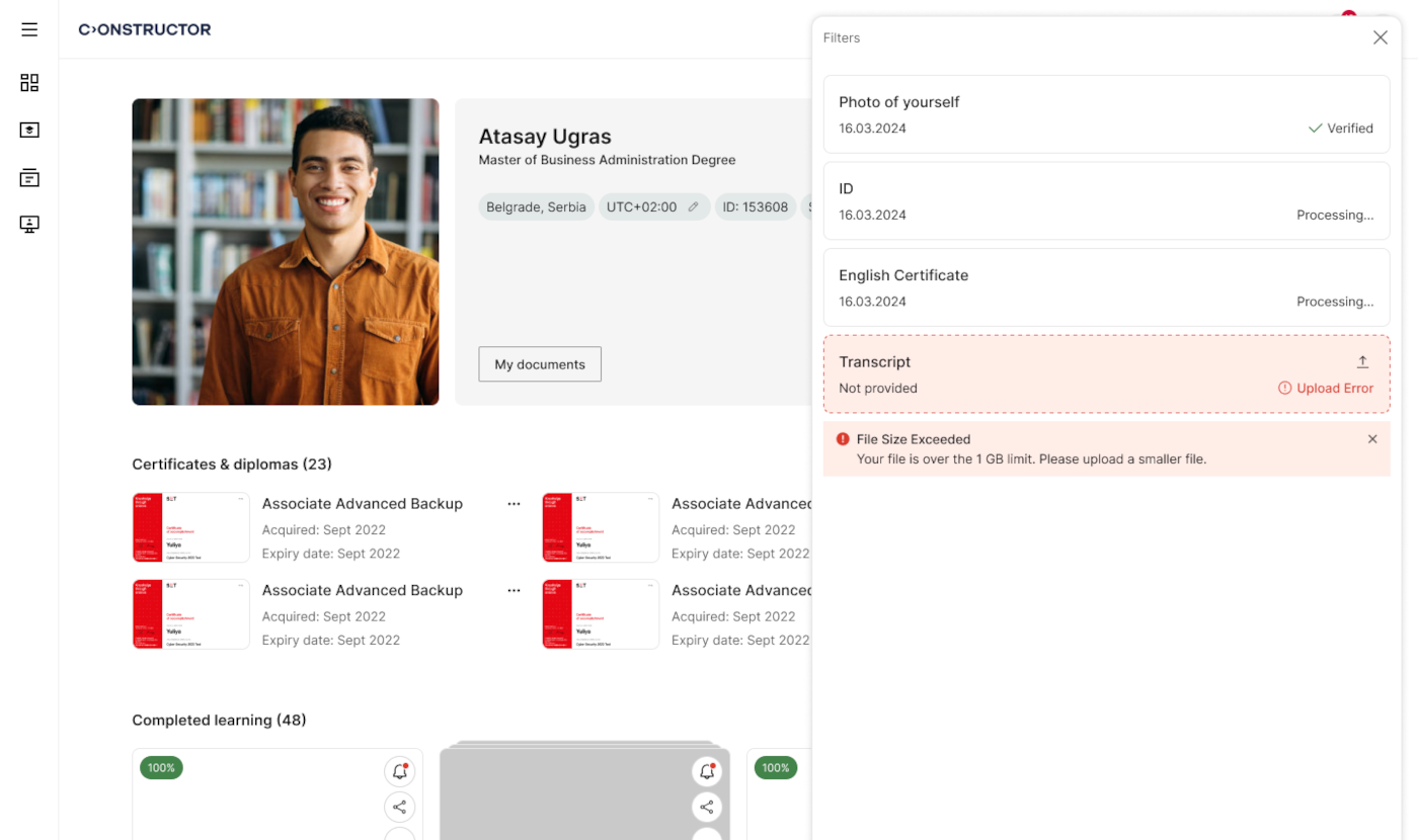 Constructor Learn - common benefits for every learner 