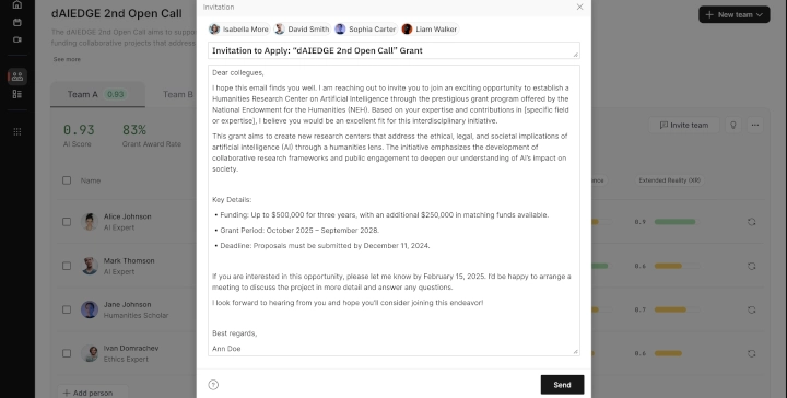 Turn proposals into winning submissions