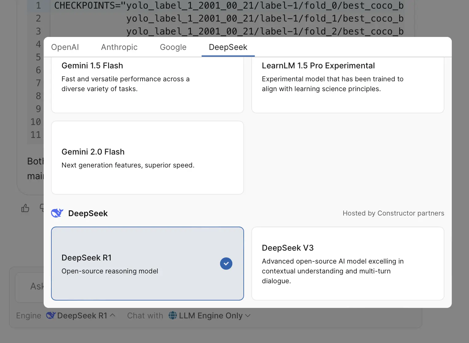 Model update_DeepSeek