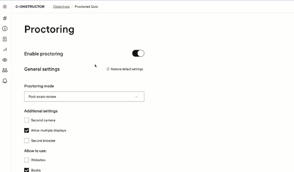 Constructor Proctor - a leading AI-Powered exam proctoring solution