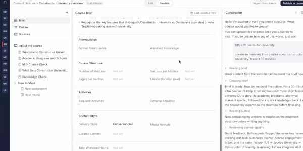 Constructor Prism: Generate from your materials