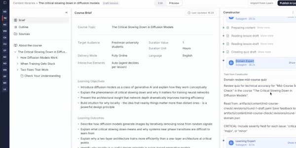 Constructor Prism: Expert-agent review