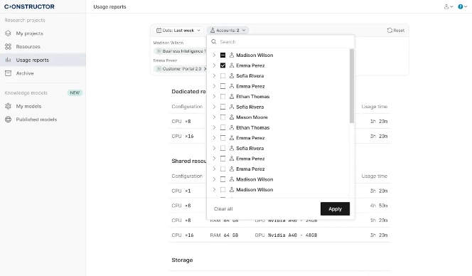 Constructor Research: Collaboration and instant sharing