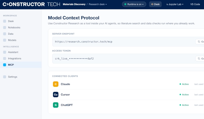 Constructor Research: MCP integration