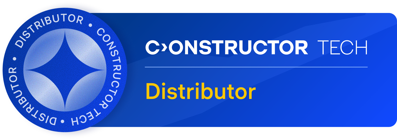 Constructor Tech Distributor partner badge