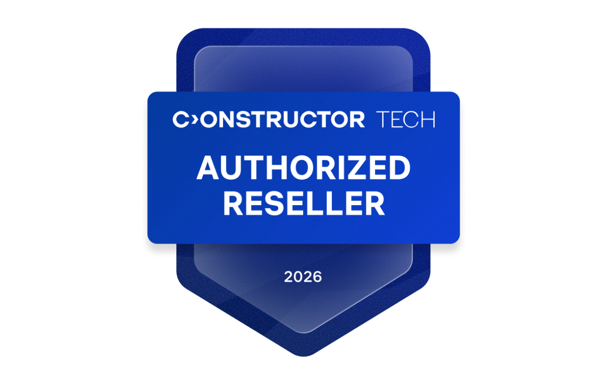 Constructor Tech Authorized Reseller level badge
