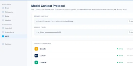 Constructor Research: MCP integration