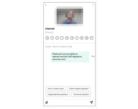 Proctor - quick messages
