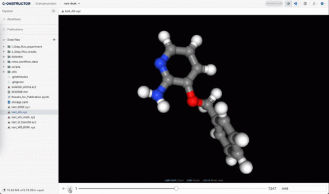 Animated viewer 