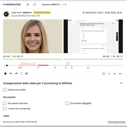 IA nel proctoring degli esami di certificazione: cosa è consentito con GDPR, AI Act e UNI/PdR 193